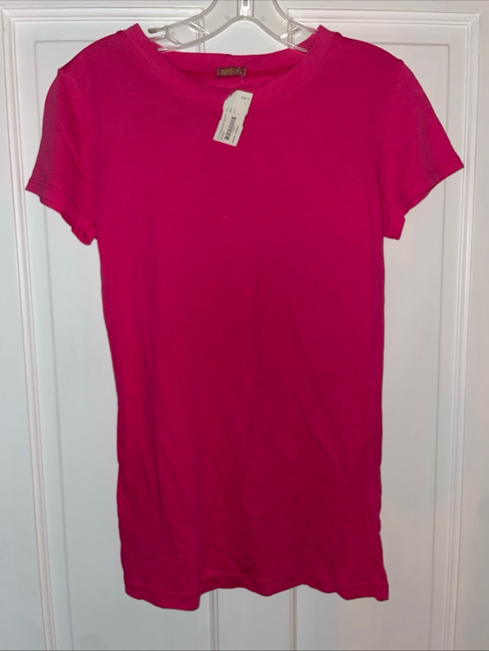 Zooey Women’s Pink Supima Cotton Short Sleeve T Shirt Size L NWT